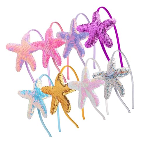 TOYZFRIENDY 8 Stück Teiliges Seestern Haarreif für Bunte Haarschmuck accessoires Langlebig und Praktisch Geeignet für Party Alltag und Aufführungen für Mädchen TOYZFRIENDY 8 Stück Teiliges Seestern Haarreif für Bunte Haarschmuck accessoires Langlebig und Praktisch Geeignet für Party Alltag und Aufführungen für Mädchen von TOYZFRIENDY