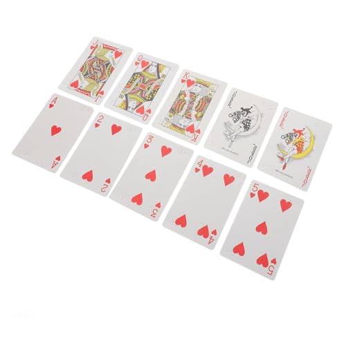 TOYZFRIENDY Braille Spielkarten mit Großem Druck Karten für Sehbehinderte Blindenschrift Komfortable Vielseitig für Poker und Gesellschaftsspiele Unterstützendes Hilfsmittel für Erwachsene TOYZFRIENDY Braille Spielkarten mit Großem Druck Karten für Sehbehinderte Blindenschrift Komfortable Vielseitig für Poker und Gesellschaftsspiele Unterstützendes Hilfsmittel für Erwachsene von TOYZFRIENDY