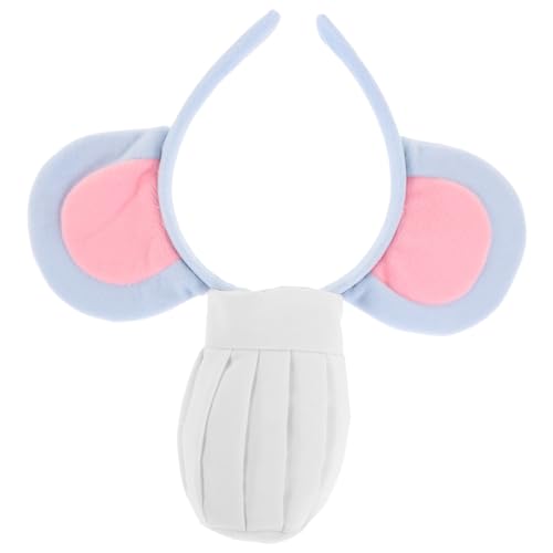 TOYZFRIENDY Chef Mausohren Stirnband mit Kochmütze Cartoon Kostüm Haarreifen für Erwachsene Niedliches Cosplay Zubehör für Halloween Micky Party Dekoration Vielseitig für Kostümfeste und von TOYZFRIENDY