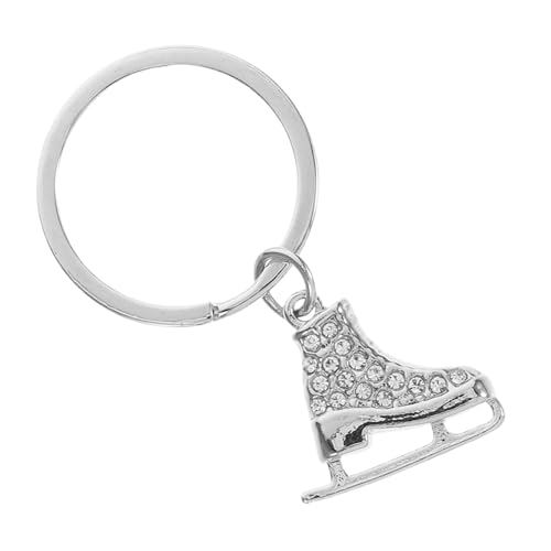 TOYZFRIENDY Eiskunstlauf Schlüsselanhänger Weiß Modisches Leichtes Eislauf Schmuck Zubehör Kompakte für Eislauffans Geschenk und Partydeko für Winter Sportliebhaber TOYZFRIENDY Eiskunstlauf Schlüsselanhänger Weiß Modisches Leichtes Eislauf Schmuck Zubehör Kompakte für Eislauffans Geschenk und Partydeko für Winter Sportliebhaber von TOYZFRIENDY