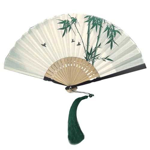 TOYZFRIENDY Eleganter Handfächer mit Quaste und Leicht Traditioneller Chinesischer Stil Dekorativ Foto Requisite für Tanz Sommer und Hanfu Geeignet TOYZFRIENDY Eleganter Handfächer mit Quaste und Leicht Traditioneller Chinesischer Stil Dekorativ Foto Requisite für Tanz Sommer und Hanfu Geeignet von TOYZFRIENDY