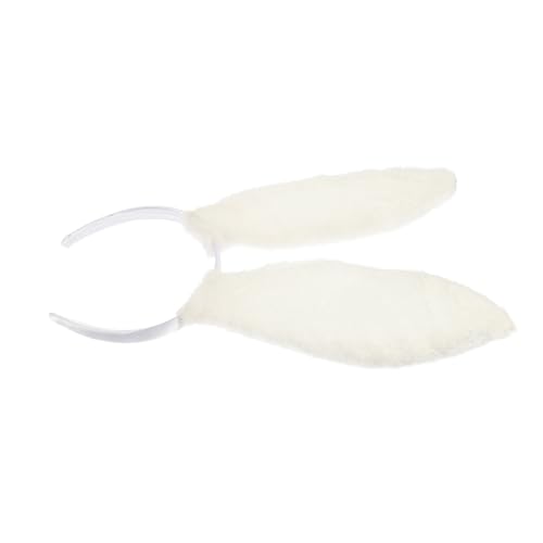 TOYZFRIENDY Flauschiges Hasenohren Stirnband aus Flanell Faltbar Bequemes Cosplay Haarreif für Damen und Mädchen als Halloween Kostüm Kopfschmuck und Party Accessoire Zufällige Farbe von TOYZFRIENDY