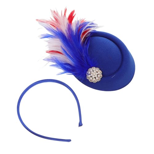 TOYZFRIENDY Französischer Vintage Fascinator Haarreif mit Federn Hut Haaraccessoire für Hochzeiten Teepartys und Festliche Anlässe Farbintensiv und Formbeständig TOYZFRIENDY Französischer Vintage Fascinator Haarreif mit Federn Hut Haaraccessoire für Hochzeiten Teepartys und Festliche Anlässe Farbintensiv und Formbeständig von TOYZFRIENDY