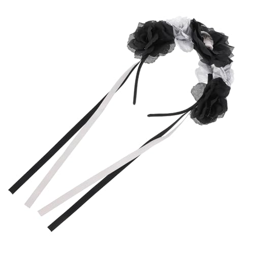 TOYZFRIENDY Halloween Haarschmuck Totenkopf Haarreif mit Imitationsrosen für Halloween und Tag der Toten Feier Leichtes Auffälliges Kostümaccessoire für Maske Cosplay und Bühnenauftritte TOYZFRIENDY Halloween Haarschmuck Totenkopf Haarreif mit Imitationsrosen für Halloween und Tag der Toten Feier Leichtes Auffälliges Kostümaccessoire für Maske Cosplay und Bühnenauftritte von TOYZFRIENDY