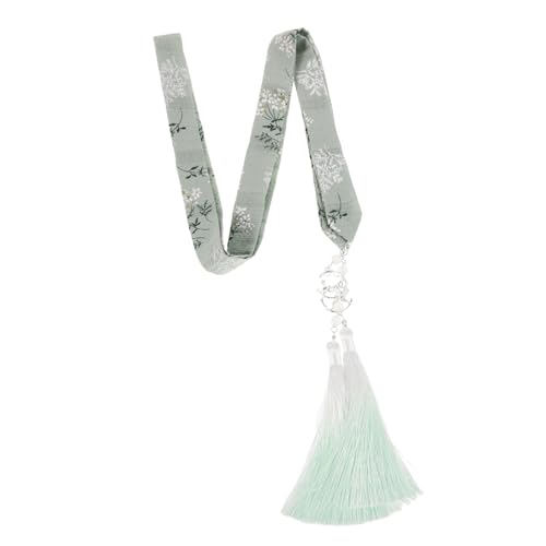 TOYZFRIENDY Hanfu Haarband Traditionell Chinesisch Sanftes Langlebiges Haarschmuck mit Künstlicher Seide Farbverlauf Quaste Haarseil für Kostüm und Cosplay von TOYZFRIENDY
