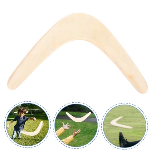 TOYZFRIENDY Holz Bumerang Kinderspielzeug für Outdoor Wurf Fangspiel Langlebiges Holzmaterial Einfach zu Werfen Geeignet für Camping und Erholung Geschenk für Jungen und Mädchen TOYZFRIENDY Holz Bumerang Kinderspielzeug für Outdoor Wurf Fangspiel Langlebiges Holzmaterial Einfach zu Werfen Geeignet für Camping und Erholung Geschenk für Jungen und Mädchen von TOYZFRIENDY