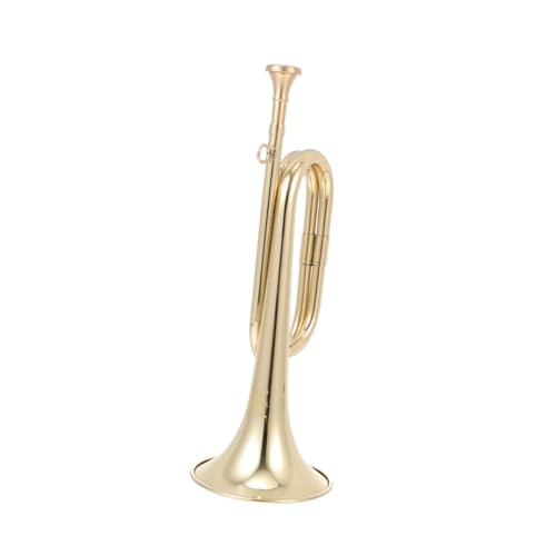 TOYZFRIENDY Lerninstrument Trompete aus Messing Pädagogisches Blasinstrument Sicher und Langlebig Großes Klangvolumen für Anfänger und Schulband von TOYZFRIENDY