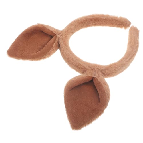 TOYZFRIENDY Lustiger Tierohren Haarreif Damen Niedliches Leichtes Kopfschmuck Cosplay Stirnband für Party Karneval und Alltag Modisches Bequemes Mottoparty Accessoire in Dunkelbraun TOYZFRIENDY Lustiger Tierohren Haarreif Damen Niedliches Leichtes Kopfschmuck Cosplay Stirnband für Party Karneval und Alltag Modisches Bequemes Mottoparty Accessoire in Dunkelbraun von TOYZFRIENDY