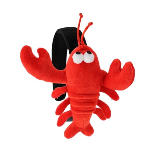 TOYZFRIENDY Lustiges Haarband Krabbe Rot Damen Haarreifen Modisch Weiches Damen Haarband Cartoon Geeignet für Junge Frauen und Halloween von TOYZFRIENDY