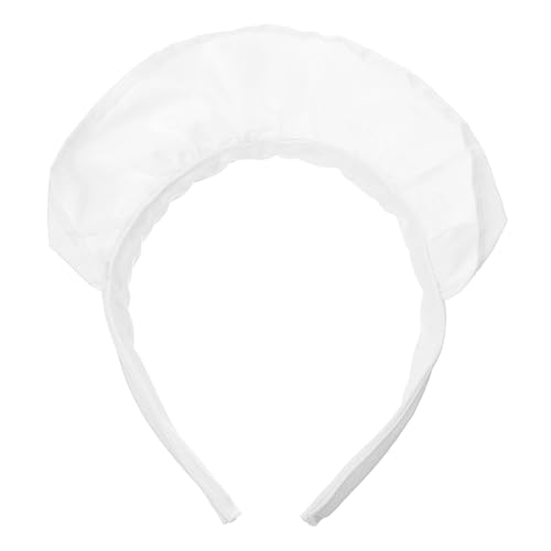 TOYZFRIENDY Maid Cosplay Haarband Weiß Rüschen Stirnband Damen Party Karneval Festival Kopfschmuck Elegant Komfortabel TOYZFRIENDY Maid Cosplay Haarband Weiß Rüschen Stirnband Damen Party Karneval Festival Kopfschmuck Elegant Komfortabel von TOYZFRIENDY