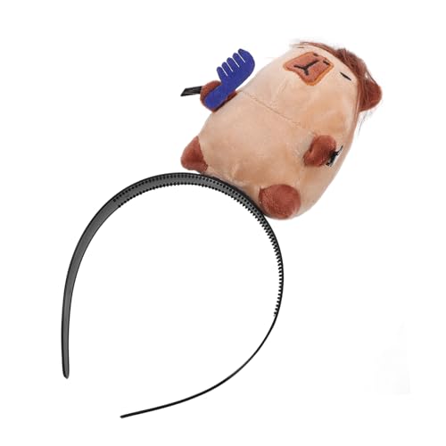 TOYZFRIENDY Niedliches Capybara Haarband Cartoon Stirnband Party Kopfschmuck Bequem Leicht für Alltag Fotos Bühnenauftritte Geschenkidee für Familie TOYZFRIENDY Niedliches Capybara Haarband Cartoon Stirnband Party Kopfschmuck Bequem Leicht für Alltag Fotos Bühnenauftritte Geschenkidee für Familie von TOYZFRIENDY