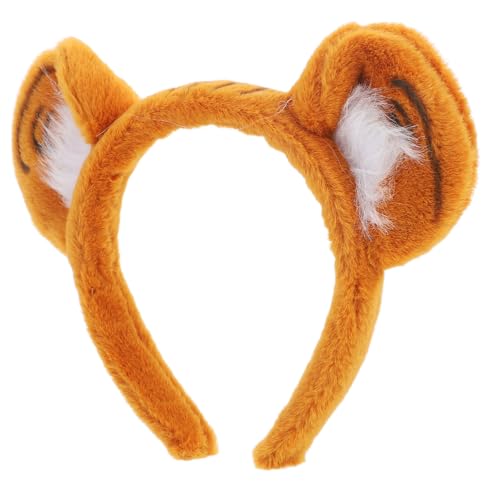 TOYZFRIENDY Niedliches Tiger Ohr Haarband aus Weichem Material Bequemes Mädchen Haaraccessoire für Kostümpartys Cosplay und Alltag Elastisches Tier Stirnband für Erwachsene TOYZFRIENDY Niedliches Tiger Ohr Haarband aus Weichem Material Bequemes Mädchen Haaraccessoire für Kostümpartys Cosplay und Alltag Elastisches Tier Stirnband für Erwachsene von TOYZFRIENDY
