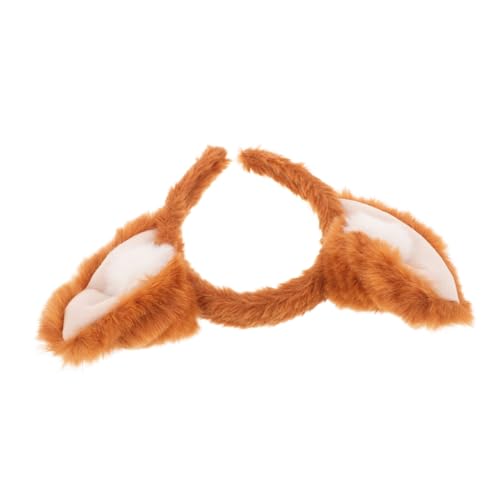 TOYZFRIENDY Plüsch Fuchsohren Stirnband für Mädchen Weiches Bequemes Haaraccessoire für Cosplay und Party Vielseitig und Sicher Sitzendes Kopfband in Hellbraun Süßes Tierohren Design für TOYZFRIENDY Plüsch Fuchsohren Stirnband für Mädchen Weiches Bequemes Haaraccessoire für Cosplay und Party Vielseitig und Sicher Sitzendes Kopfband in Hellbraun Süßes Tierohren Design für von TOYZFRIENDY