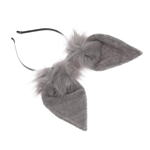 TOYZFRIENDY Plüsch Hasenohren Haarreif Flauschiges Party Haarband mit Kreativem Design Bequemes Material Langlebig Geeignet für Erwachsene und Jugendliche Halloween Cosplay Accessoire von TOYZFRIENDY