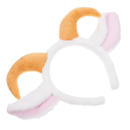 TOYZFRIENDY Plüsch Schafohren Haarreif für Erwachsene Süßes Realistisches Kostümzubehör für Halloween Themenpartys und Cosplay Bequemer Elastischer Kopfschmuck aus Hochwertigen Materialien TOYZFRIENDY Plüsch Schafohren Haarreif für Erwachsene Süßes Realistisches Kostümzubehör für Halloween Themenpartys und Cosplay Bequemer Elastischer Kopfschmuck aus Hochwertigen Materialien von TOYZFRIENDY