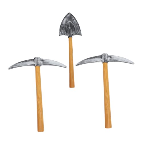 TOYZFRIENDY Spitzhacke für den Garten Axt Kostüm Requisit Schaumstoff-Spitzhacke - Cosplay Gladiatorenschwert Spielzeugaxt Halloween - Kostüm Stützaxt Schwamm von TOYZFRIENDY