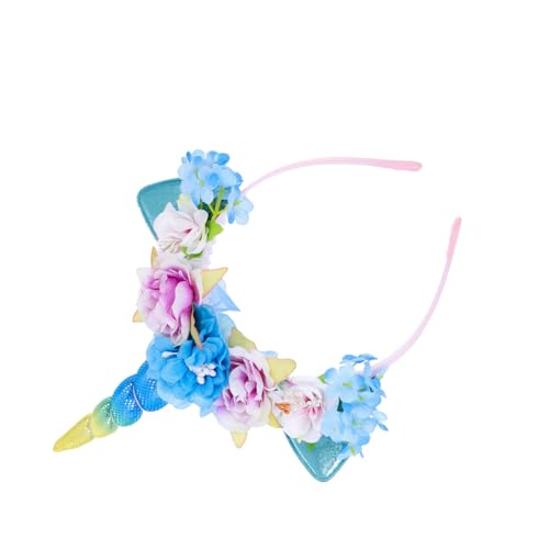 TOYZFRIENDY Unicorn Hairband mit Realistischem Blumen Design Komfortabler Haarreif für Mädchen und Damen Bunter Einhorn Party Kopfschmuck Rutschfest und Passend für Erwachsene Zufällige Farbe TOYZFRIENDY Unicorn Hairband mit Realistischem Blumen Design Komfortabler Haarreif für Mädchen und Damen Bunter Einhorn Party Kopfschmuck Rutschfest und Passend für Erwachsene Zufällige Farbe von TOYZFRIENDY