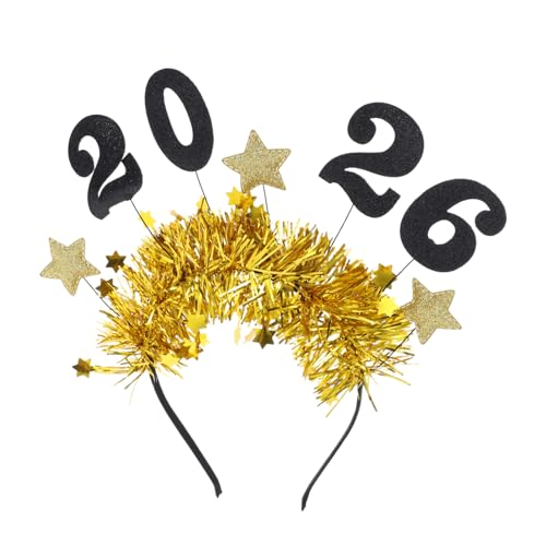 TOYZFRIENDY Year Haarreif Sternendesign Leichtes Partyaccessoire für Damen und Mädchen Festliches Haarband für Silvesterfeiern und Festliche Anlässe TOYZFRIENDY Year Haarreif Sternendesign Leichtes Partyaccessoire für Damen und Mädchen Festliches Haarband für Silvesterfeiern und Festliche Anlässe von TOYZFRIENDY