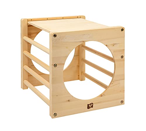 TP 684U Active-Tots Kletterwürfel aus Holz für den Innenbereich für Kleinkinder ab 18 Monaten, 52x60x52centimeters von TP
