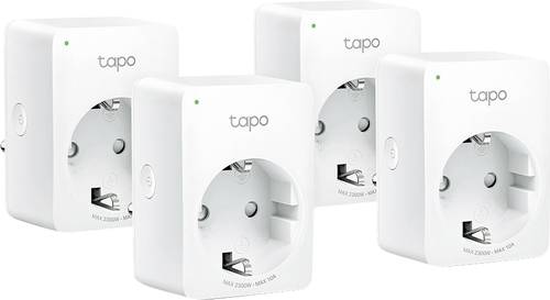 TP-LINK Tapo P100(4-pack) V1.2 Tapo P100(4-pack) V1.2 Bluetooth Funk-Steckdosen-Set 4teilig von TP-Link