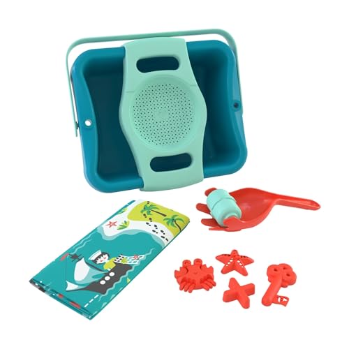 TP TP678 Graben und Erkunden Zubehör lustiger Eimer, Schatzkarte, Grabwerkzeug und Schatz-Set für Sand und Wasser sensorisches Spielen, blau TP TP678 Graben und Erkunden Zubehör lustiger Eimer, Schatzkarte, Grabwerkzeug und Schatz-Set für Sand und Wasser sensorisches Spielen, blau von TP Toys