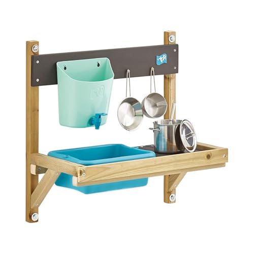 TP Toys Early Fun Playhouse Accessory FSC Bolt on Mud Kitchen Attachment für EIN Spielhaus enthält Wasser Butt, Splash Wanne, Töpfe, Mischen Schneebesen Messy Play, Holzfarben TP Toys Early Fun Playhouse Accessory FSC Bolt on Mud Kitchen Attachment für EIN Spielhaus enthält Wasser Butt, Splash Wanne, Töpfe, Mischen Schneebesen Messy Play, Holzfarben von TP Toys
