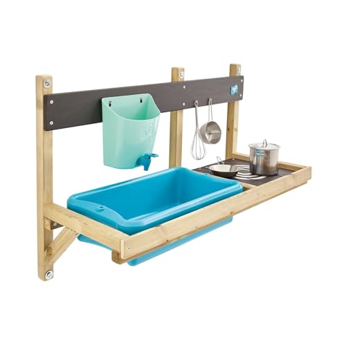 TP Toys | Deluxe Mud Kitchen Spielhaus Zubehör | Holz | Ideal für Outdoor Messy Schlamm, Sand und Wasser Spielen | Alter 3+ TP Toys | Deluxe Mud Kitchen Spielhaus Zubehör | Holz | Ideal für Outdoor Messy Schlamm, Sand und Wasser Spielen | Alter 3+ von TP Toys