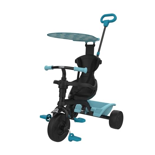 TP Toys 4 in 1 Trike, Dino Discovery, Adjustable and Evolving Ride for Ages 10-36 Months, Parental Lock, Safety Features, UV Sunshade, Shock-Resistant Wheels von TP Toys