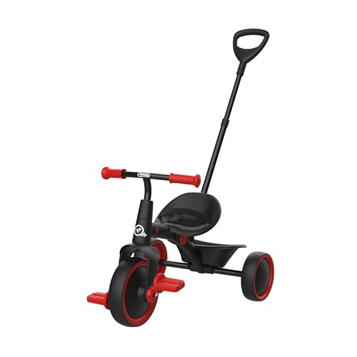 TP Toys Early Fun Trike, 2-Stage Training to Independent Ride, Adjustable Seat, Removable Parent Handle, Safety Belt, Storage Bucket, Ages 24+ Months, Firecracker Red Accents, Max Weight 20kg TP Toys Early Fun Trike, 2-Stage Training to Independent Ride, Adjustable Seat, Removable Parent Handle, Safety Belt, Storage Bucket, Ages 24+ Months, Firecracker Red Accents, Max Weight 20kg von TP Toys
