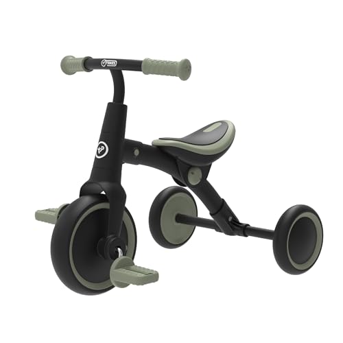 TP Toys Balance Bike to Trike, 2-in-1 Ride On Tricycle for Toddlers, with Adjustable Seat and Removable Pedals, Indoor & Outdoor Use, Ages 18 Months+, Forest Green, Develops Confidence & Motor Skills TP Toys Balance Bike to Trike, 2-in-1 Ride On Tricycle for Toddlers, with Adjustable Seat and Removable Pedals, Indoor & Outdoor Use, Ages 18 Months+, Forest Green, Develops Confidence & Motor Skills von TP Toys