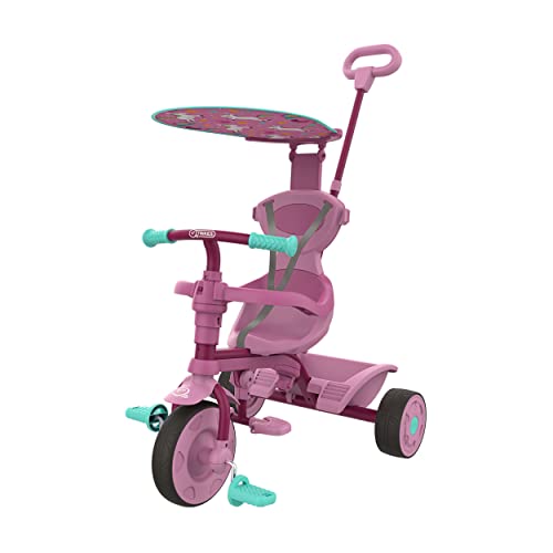 TP Toys Dreirad Einhorn | 85x48x101 cm | Kinderdreirad & Kinderwagen mit Pedalen & Stange für Kinder | Trike zum Schieben TP Toys Dreirad Einhorn | 85x48x101 cm | Kinderdreirad & Kinderwagen mit Pedalen & Stange für Kinder | Trike zum Schieben von TP Toys