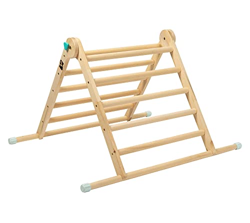 TP Toys TP 682U Active-Tots | Holzklettergerüst für den Innenbereich | Pikler Style Dreieck | Baby und Kleinkind 12 Monate+, Holz, Small von TP