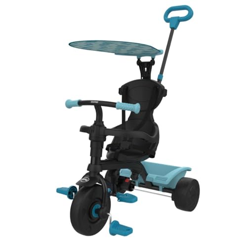 Zoomee 4-in-1-Trike – Dino Discovery, Kindersicherungsmodus, Abnehmbarer Sicherheitsbügel, Sicherheits-Lenkschloss-System und stoßfeste Räder, Verstellbarer UV-Sonnenschutz, Alter 10–36 Monate Zoomee 4-in-1-Trike – Dino Discovery, Kindersicherungsmodus, Abnehmbarer Sicherheitsbügel, Sicherheits-Lenkschloss-System und stoßfeste Räder, Verstellbarer UV-Sonnenschutz, Alter 10–36 Monate von TP Toys