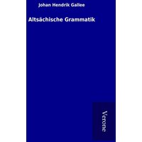 Altsächische Grammatik von TP Verone Publishing