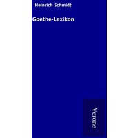 Goethe-Lexikon von TP Verone Publishing