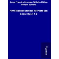 Mittelhochdeutsches Wörterbuch von TP Verone Publishing