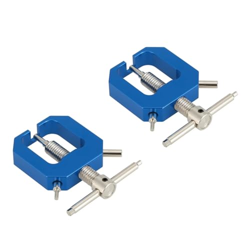 RC Motor Zahnradabzieher Metall Universal Zahnradentferner Professionelles Werkzeug RC for Traxxas TRX4 Axial Scx10 Hsp(Blue 2 pcs) von TPEIHUNG