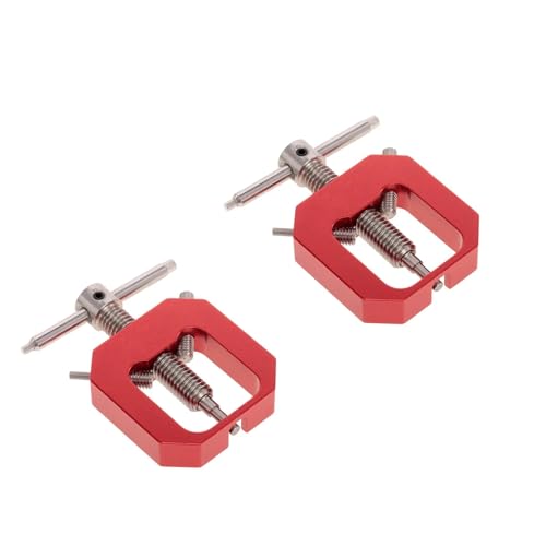 RC Motor Zahnradabzieher Metall Universal Zahnradentferner Professionelles Werkzeug RC for Traxxas TRX4 Axial Scx10 Hsp(Red 2 pcs) von TPEIHUNG