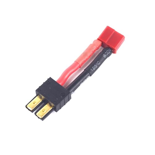 TPEIHUNG 1 STÜCKE T-stecker Deans Weiblich/Männlich zu TRX Männlich Weiblich Adapter Stecker for RC Auto Batterie Zubehör(Yellow) von TPEIHUNG