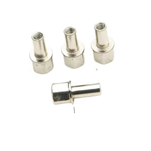 TPEIHUNG 12mm Hex Rad Hub Stick Adapter Verlängerung Spalte Metall Mutter 15/20/25mm for 1/10 RC Crawler for Axial SCX10 TRX4 Teil(15mm) von TPEIHUNG
