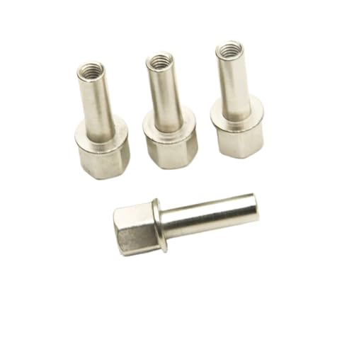 TPEIHUNG 12mm Hex Rad Hub Stick Adapter Verlängerung Spalte Metall Mutter 15/20/25mm for 1/10 RC Crawler for Axial SCX10 TRX4 Teil(20mm) von TPEIHUNG