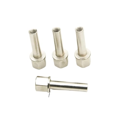 TPEIHUNG 12mm Hex Rad Hub Stick Adapter Verlängerung Spalte Metall Mutter 15/20/25mm for 1/10 RC Crawler for Axial SCX10 TRX4 Teil(25mm) von TPEIHUNG