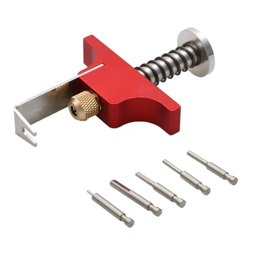 TPEIHUNG 1Set Propellerabzieher aus Aluminiumlegierung, Entfernungswerkzeug, Requisitenentferner mit Ersatzauswerferstiften, RC for FPV-Drohne for BetaFPV Air65 75(Rood) von TPEIHUNG