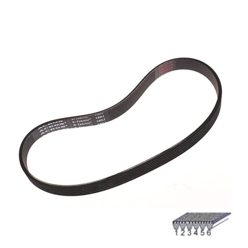 TPEIHUNG Keilriemen PJ457 180J Gummiriemen 4/5/6 Rippen for RC-Motorantriebsriemen Modellmotorriementeile(6) von TPEIHUNG