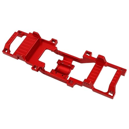 TPEIHUNG Metalllegierung, verbesserte Modifikation, Einkörper-Chassisschienen, leerer Rahmen for FMS 1/24 Xiaoqi FCX24, RC-Autoteile, Zubehör(Rood) von TPEIHUNG