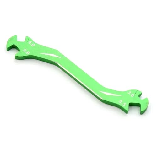 TPEIHUNG Multifunktions 4 In 1 RC Spezialwerkzeug Schraubenschlüssel 3/4/5/5,5 MM for Spannschlösser & Muttern Rc Drone Auto Boot(Green) von TPEIHUNG