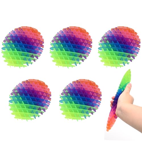TPTGIAR 5 Stück Fidget Toy Wurm Spielzeug, Fidget Toys Kinder Erwachsene für Stressabbau, Anti Stress Spielzeug Formwandelnder Wurm, Bunt Sensorik Spielzeug für Erwachsene und Kinder TPTGIAR 5 Stück Fidget Toy Wurm Spielzeug, Fidget Toys Kinder Erwachsene für Stressabbau, Anti Stress Spielzeug Formwandelnder Wurm, Bunt Sensorik Spielzeug für Erwachsene und Kinder von TPTGIAR