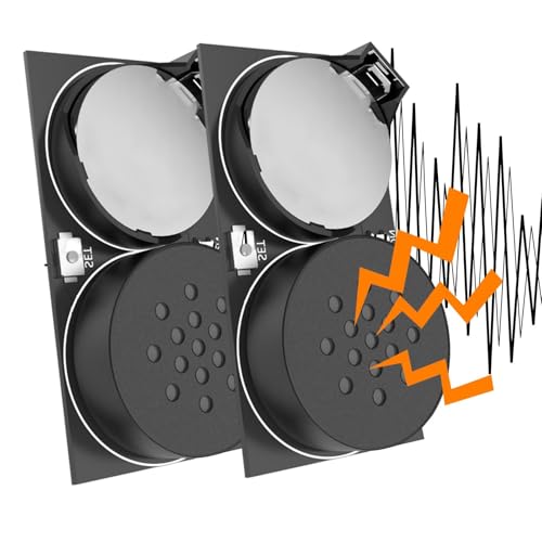 TQEBWUS Crickets Noise Maker Prank - 2 Stück Geräuschmacher Streich - Streichgerät Lustige Bürostreiche Soundstreich, 7 Sounds Nerviges Geräusch Streich Gerät, Stimulate Piep Streichgerät Beep von TQEBWUS