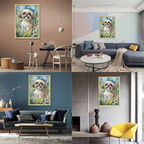 Pekingeserr Puzzles 1000 Teile Schwer Puzzle Spielzeug Pädagogisches Spiel Impossible Herausforderungsspielzeug Für Erwachsene Und Kinder Ab 12 Jahren 1000pcs (75x50cm) von TQMDEHVUP