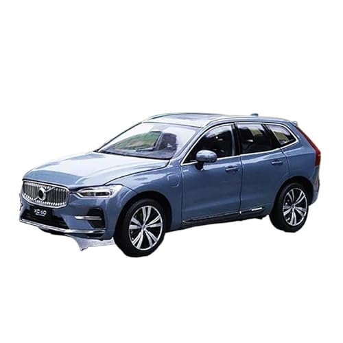 1/18 Für Volvo XC60 SUV Druckguss Legierung Auto Modell Spielzeug Hobby Ornamente Display Weihnachten Geschenk(Blue) von TQMEAD